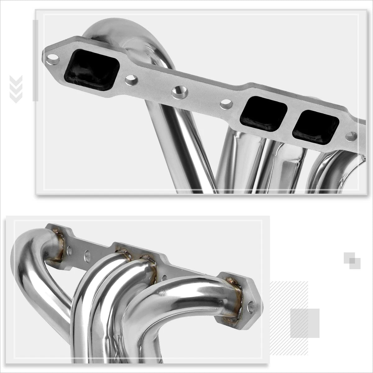 Long Tube Exhaust Header for Dodge Ramcharger/W-series 361-440 V8 (1968–1978)