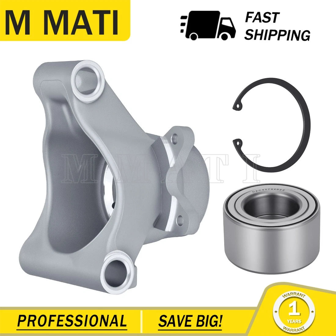Right Rear Wheel Carrier & Bearing for Polaris Sportsman 800 X2 EFI (2007–2009)