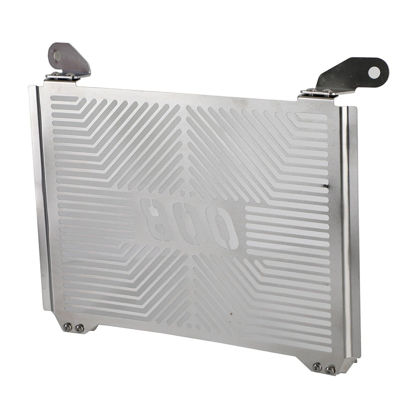 Radiator Guard Cover for Cfmoto 800MT (2021–2022) - Metal Silver