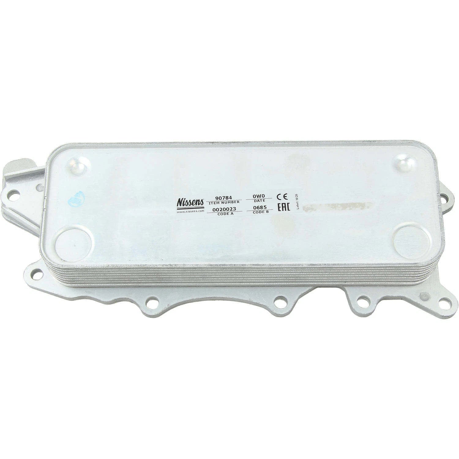 Nissens 90784 Engine Oil Cooler for Benz W211 W164 Sprinter 2500 3500XD (2002–2018)