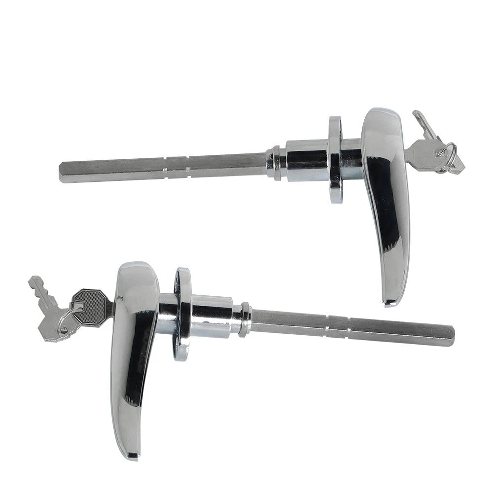 Set of 2 Outside Locking Door Handles for Ford 3 Window (1932-1934)