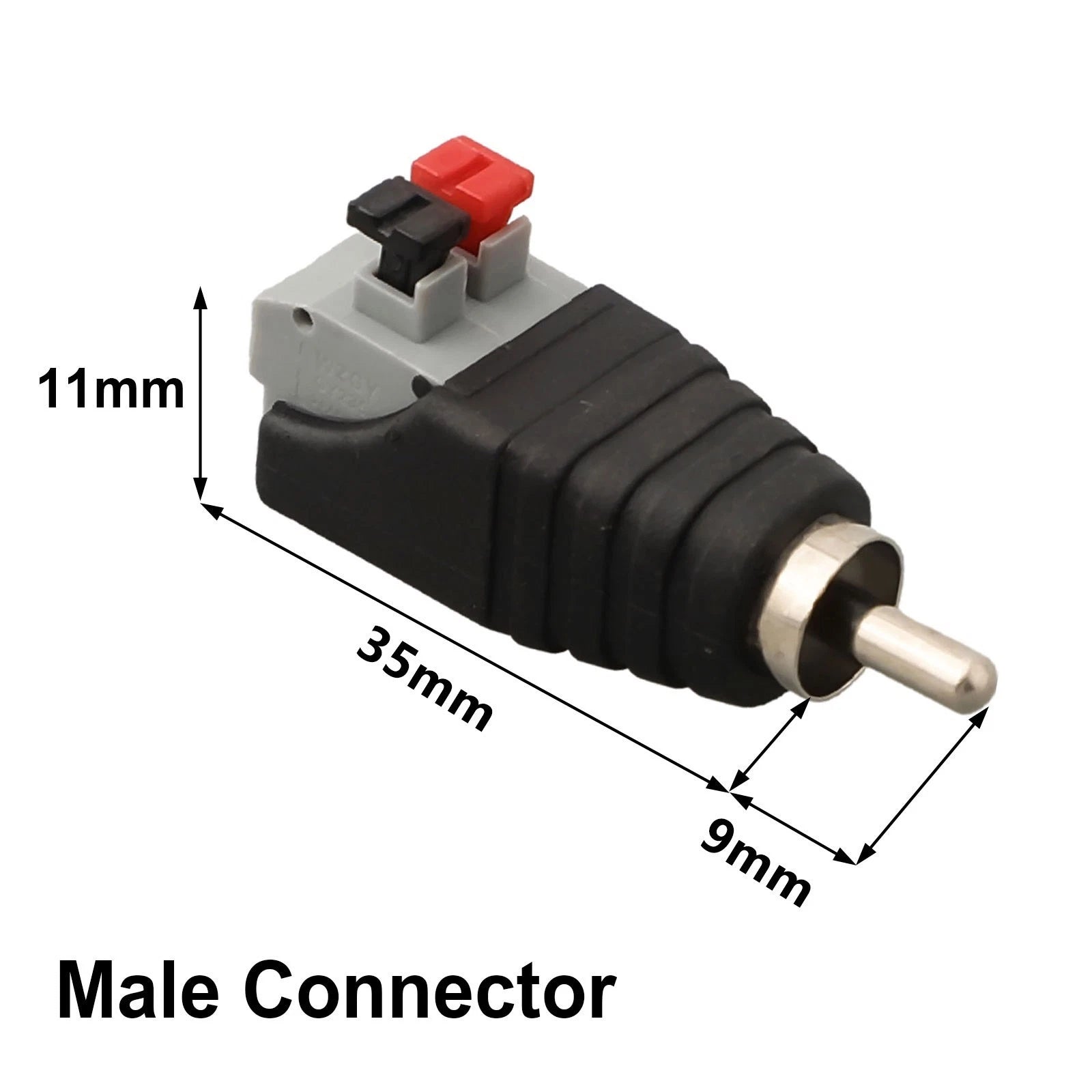 Speaker Wire AV Cable with Male Female Connector for Easy Installation