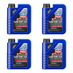 Set of 4 Liqui Moly Synthoil Premium 5W-40 Engine Motor Oil (4L)
