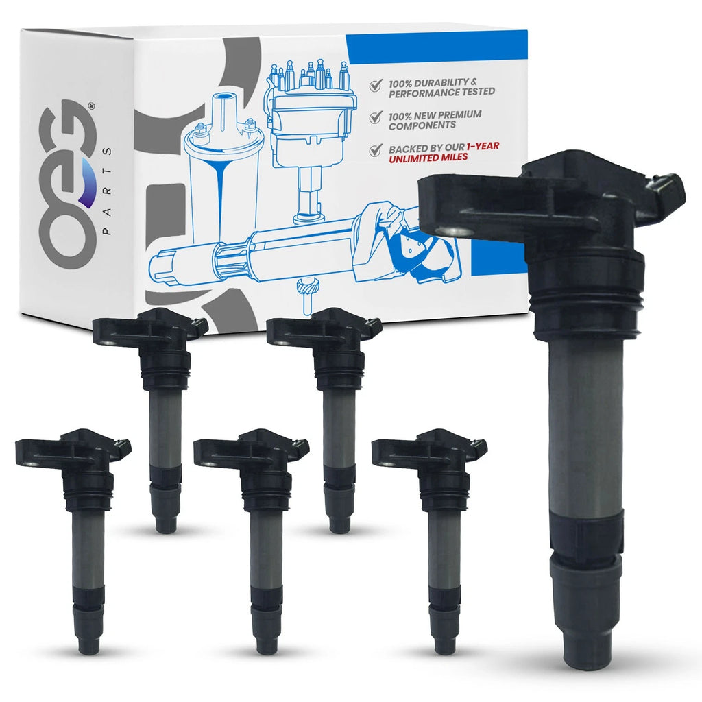 Set of 6 Ignition Coils for Volvo XC60 3.0L (2010–2016)