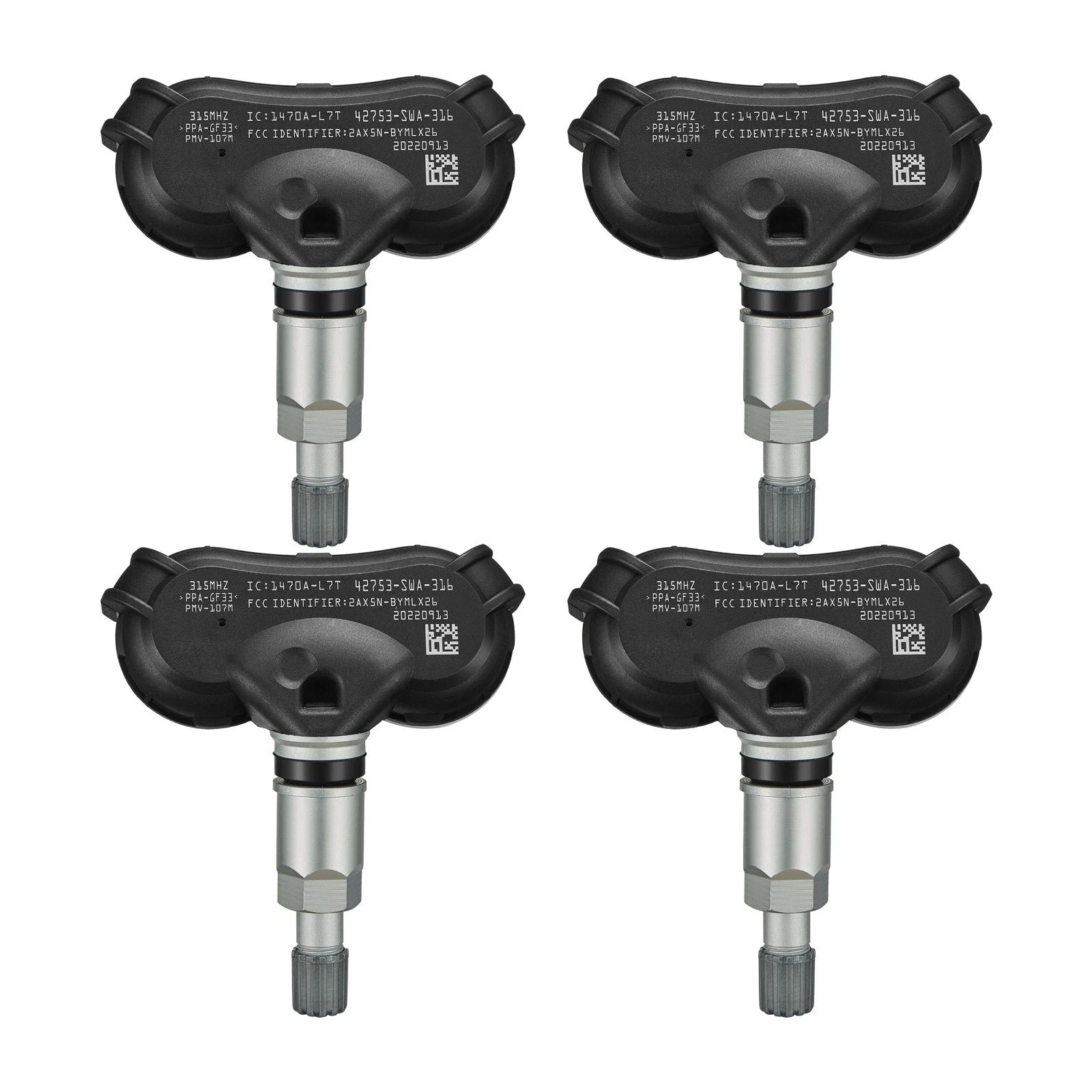 Tire Pressure Sensor for Honda Accord Crosstour 2008–2012 (4X) 2.4L/3.5L