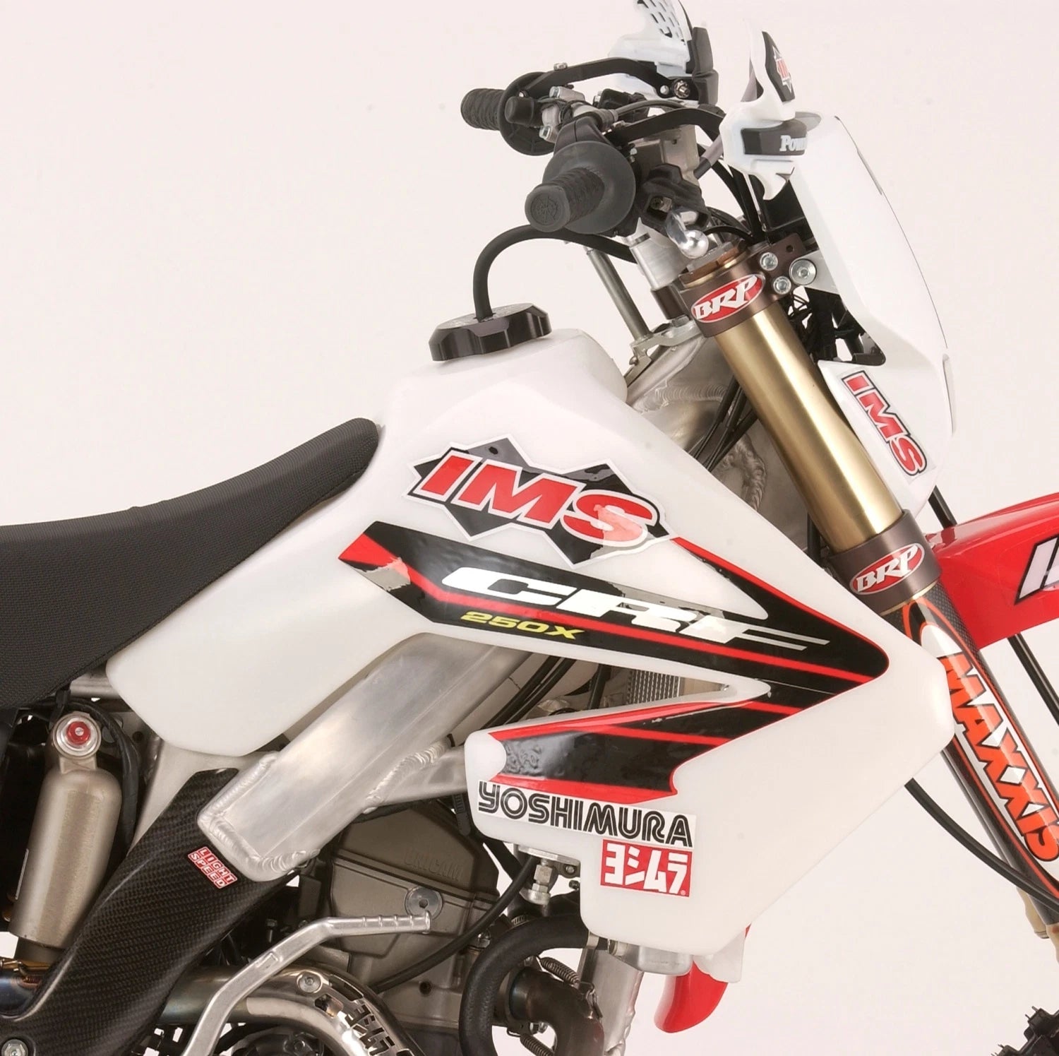 IMS 4.0 Gallon Fuel Gas Tank for Honda CRF450X (2005–2016) - Black