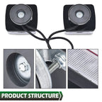 Magnetic LED Towing & Trailer Tail Lights Kit for Trucks, Trailers, RVs, SUVs