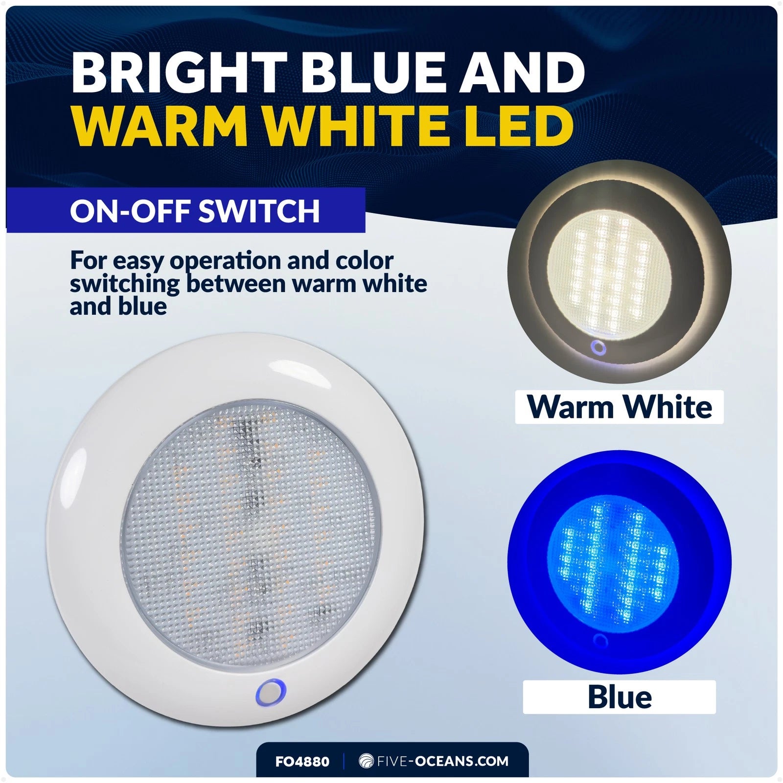 LED Interior Dome Ceiling Light for Ford (FO4880)