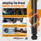 Front Rear Struts Shocks for Hummer H3 (2006–2010) - Driver & Passenger Assemblies