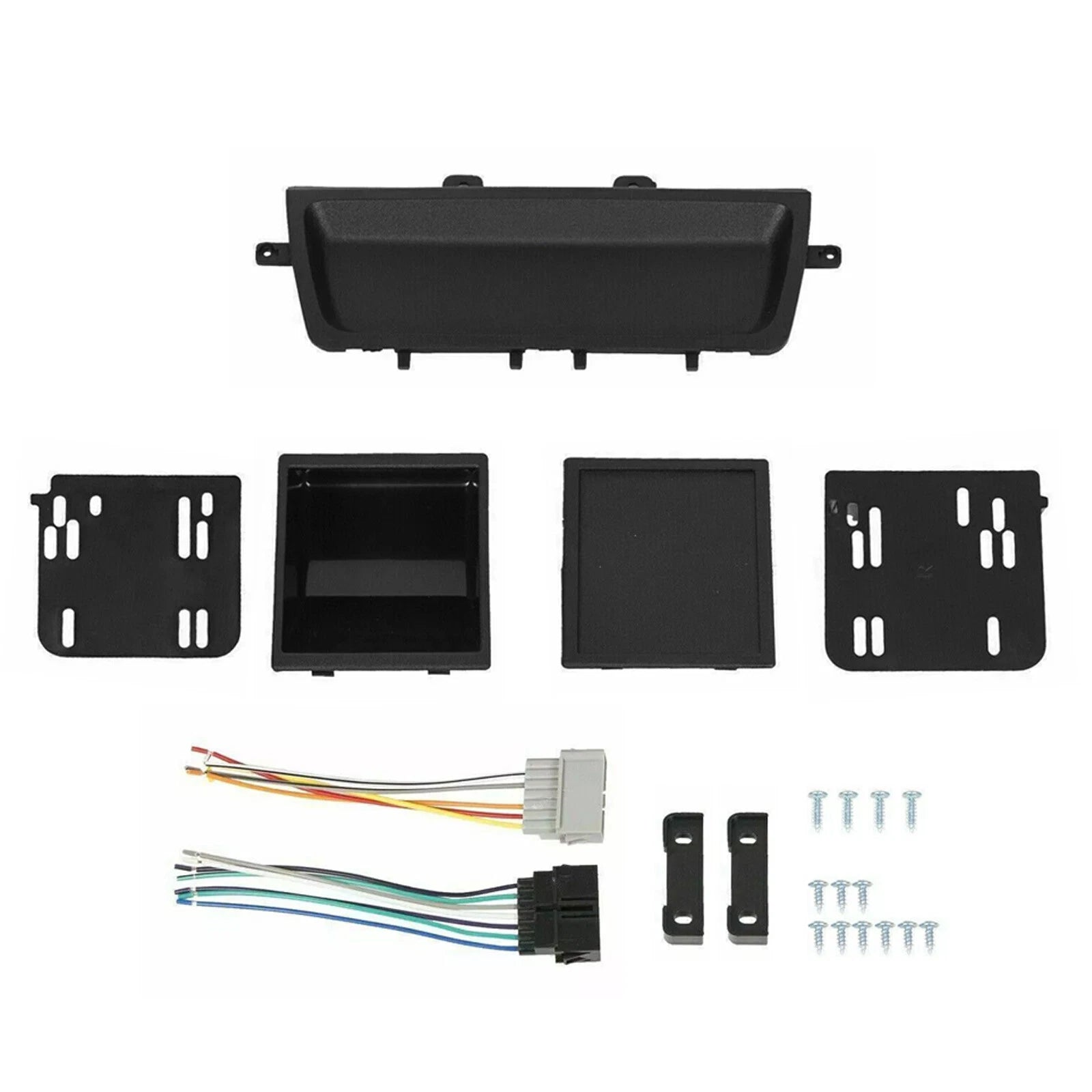 Double Din Dash Panel Bezel for Jeep Wrangler TJ (1997–2002)