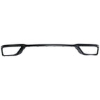 Replacement Black Primed Polypropylene Front Center Bumper Cover Molding