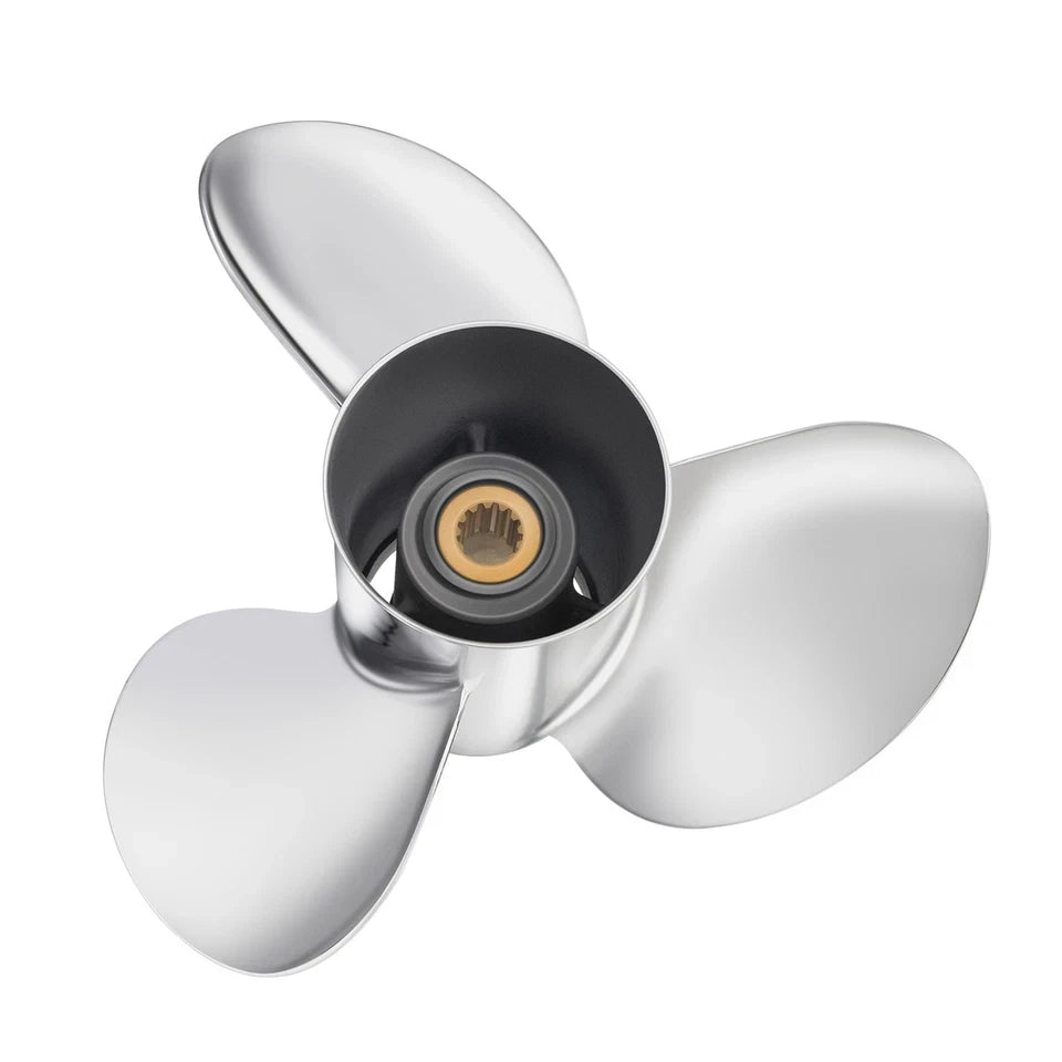 Stainless Steel Propeller for Johnson Evinrude 40-140HP (RH) (13.25 x 17)