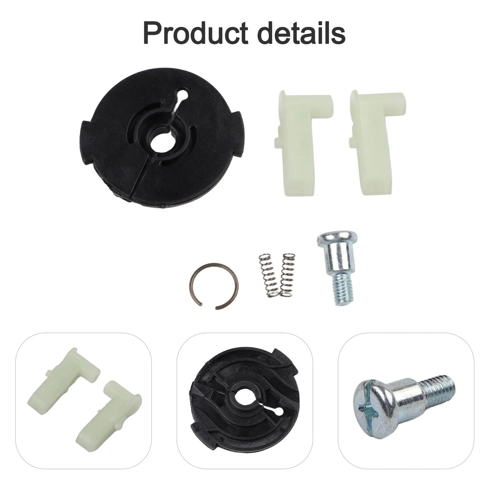 Recoil Starter Pawl Kit for Mower 692299 281505 691696 (Includes Springs & Screws)