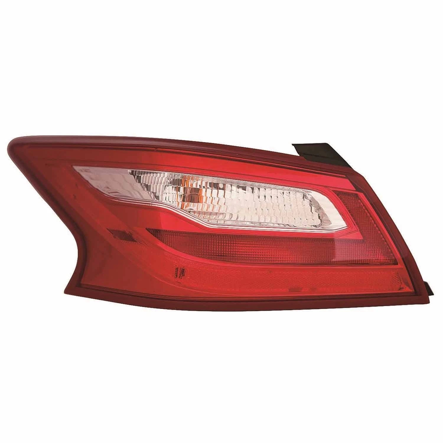 Replacement ABS Plastic Driver Side Outer Tail Light Assembly w/o Smoked Lens