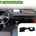 Dashboard Cover Mat for Mazda CX-30 (2020–2024) Sun Protector Black Blue
