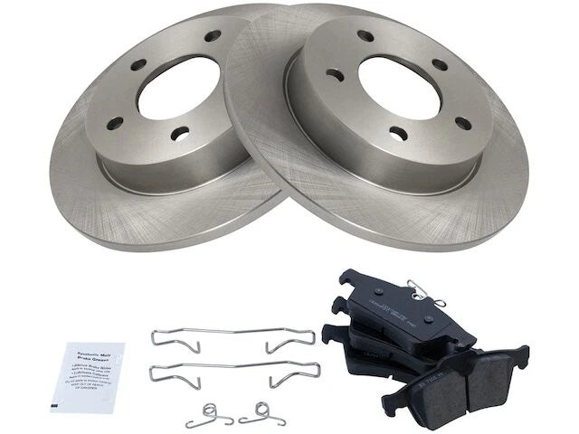 Rear Brake Pad and Rotor Kit for Mazda 3 (2006–2013) BT961NC