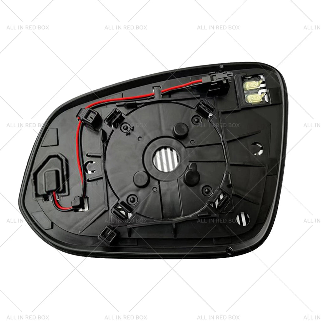 Right Driver Side Mirror Glass with Heater for Toyota RAV4 (2016–2018)