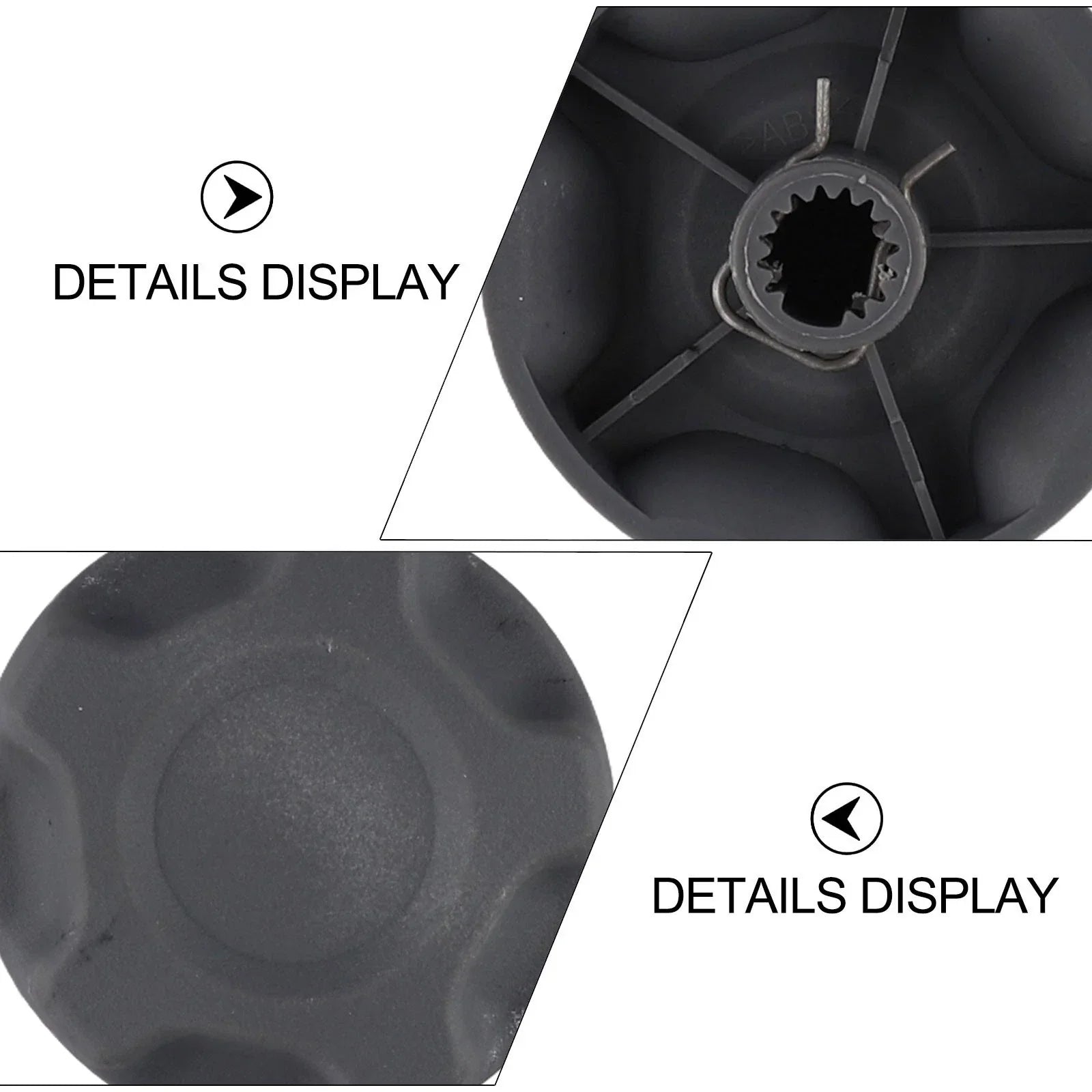 Gray Front Seat Adjustment Knob / Ford F-150 (1975–2024)