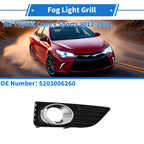 Front Right Fog Light Grill No. 5203006260 for Toyota Camry (2012–2014)