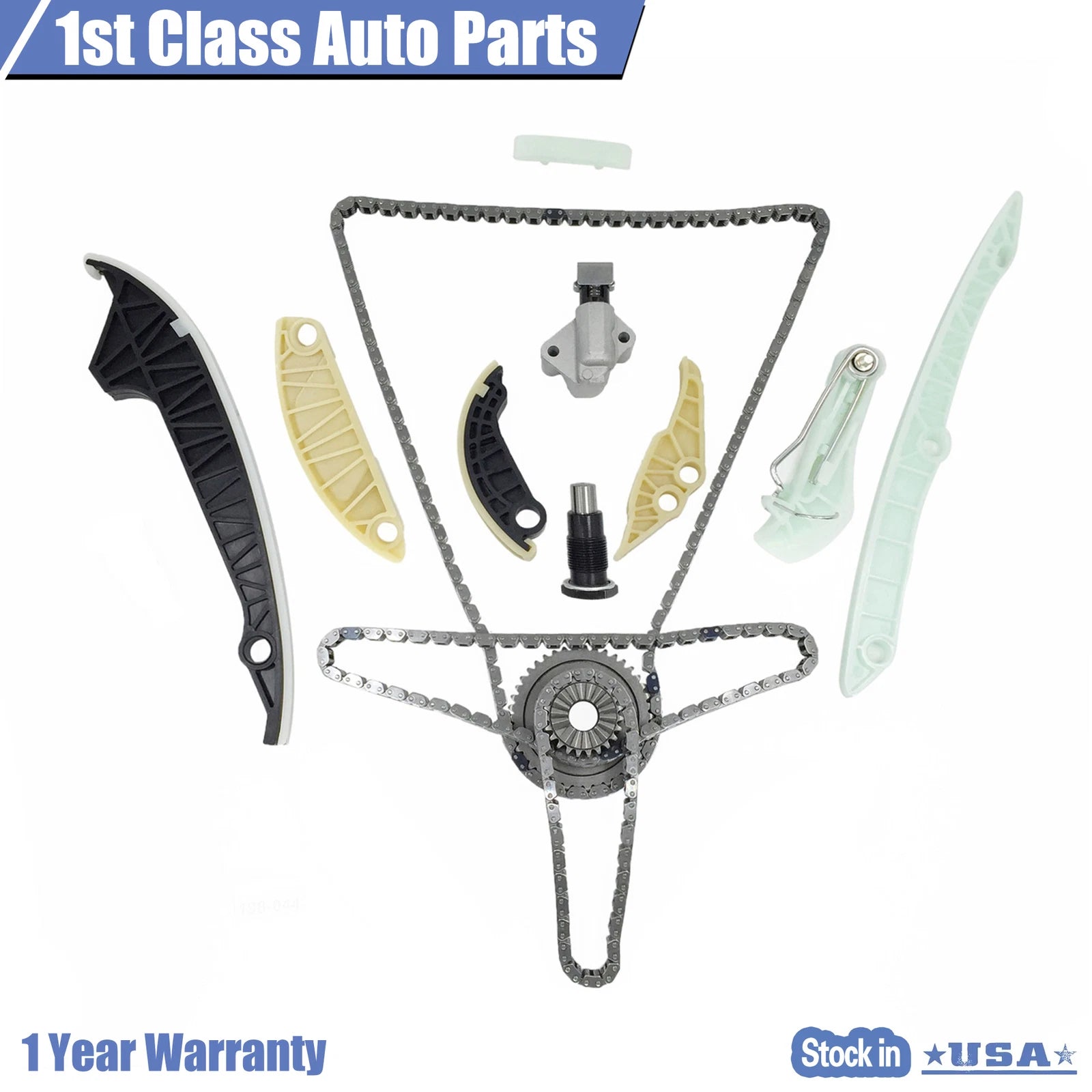 Timing Chain Kit for Audi A3 A4 A5 A6 Q5 VW Tiguan Jetta Eos Beetle (2008–2015)