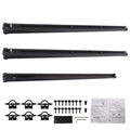 Bed Rail System Kit for Jeep Gladiator (2020–2023) 82215956, 110kg Load, Black