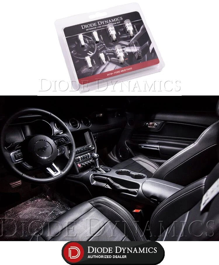 Interior LED Light Upgrade Kit for 2018-2020 Ford Mustang Vanity Mirror