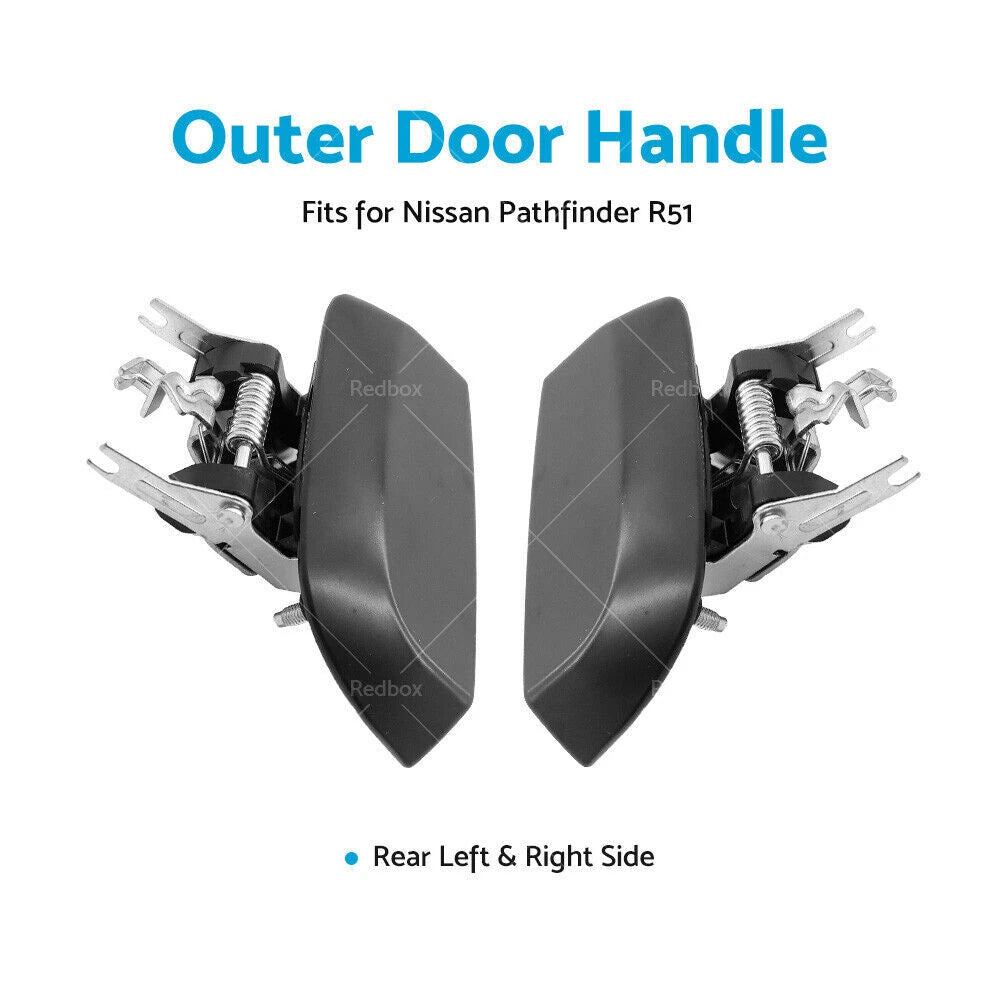 Rear Pair Outer Door Handle for Nissan Pathfinder R51 (2005–2013)