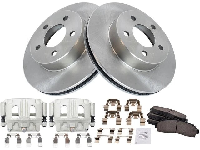 Front Brake Pad Rotor Caliper Set for Mazda B4000 4WD (2003–2004) XX622BS