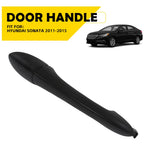 Front Right Passenger Exterior Door Handle for Hyundai Sonata (2011–2015) Black