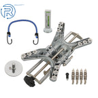 3D Wheel Alignment Tool Clamp & Magnetic Adapter for Universal Rims (11-25")