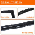 16" Black Prewired Pre-drilled Handlebar for Harley Road King FLHR (2014–2015)