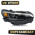Full LED Headlight for Jeep Cherokee (2019–2023) Passenger Right Side w/ Bulb