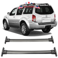 Set of 2 Aluminum Roof Top Rack Cross Bars for Nissan Pathfinder (2005–2012)