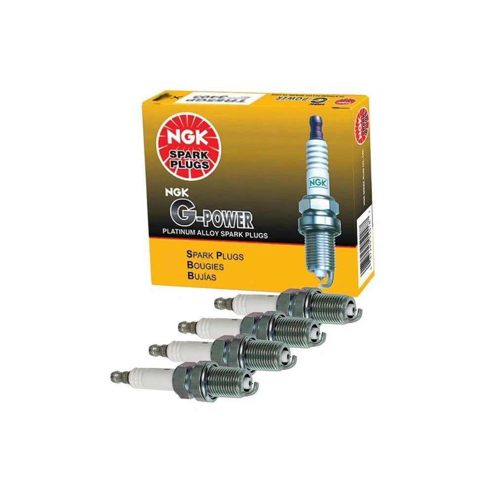 Set of 4 NGK G-Power Platinum Spark Plugs for Chevy Dodge Eagle Kia Toyota L4 H4