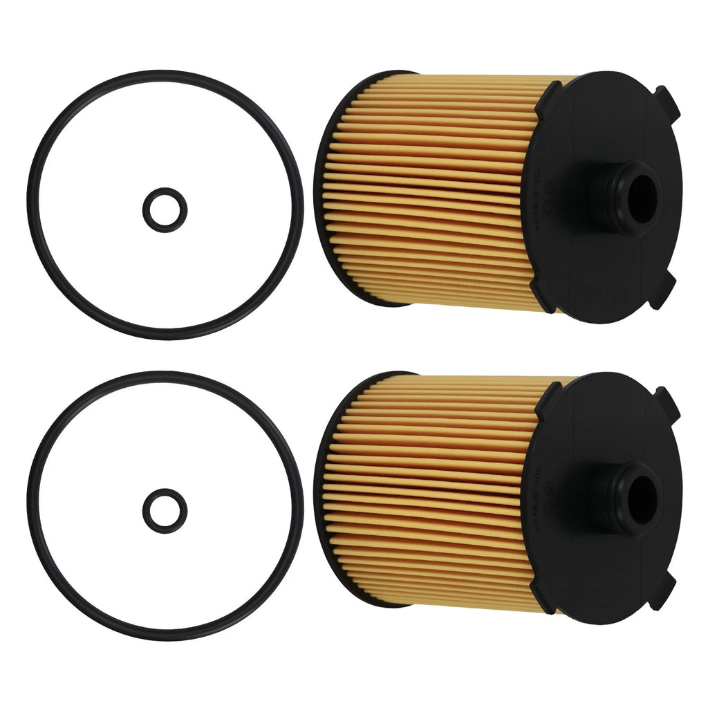 2X Oil Filter Module for Volvo S60 V60 XC60 (2015–2023) HU8014z 22432212 OX1075D