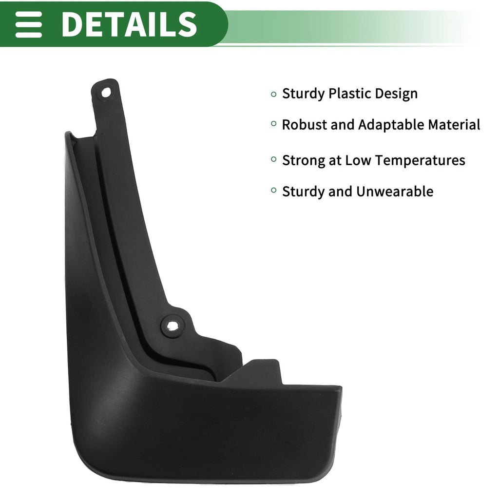 Mud Flaps Splash Guards for Buick Envision S (2020–2024) W/ Mounts
