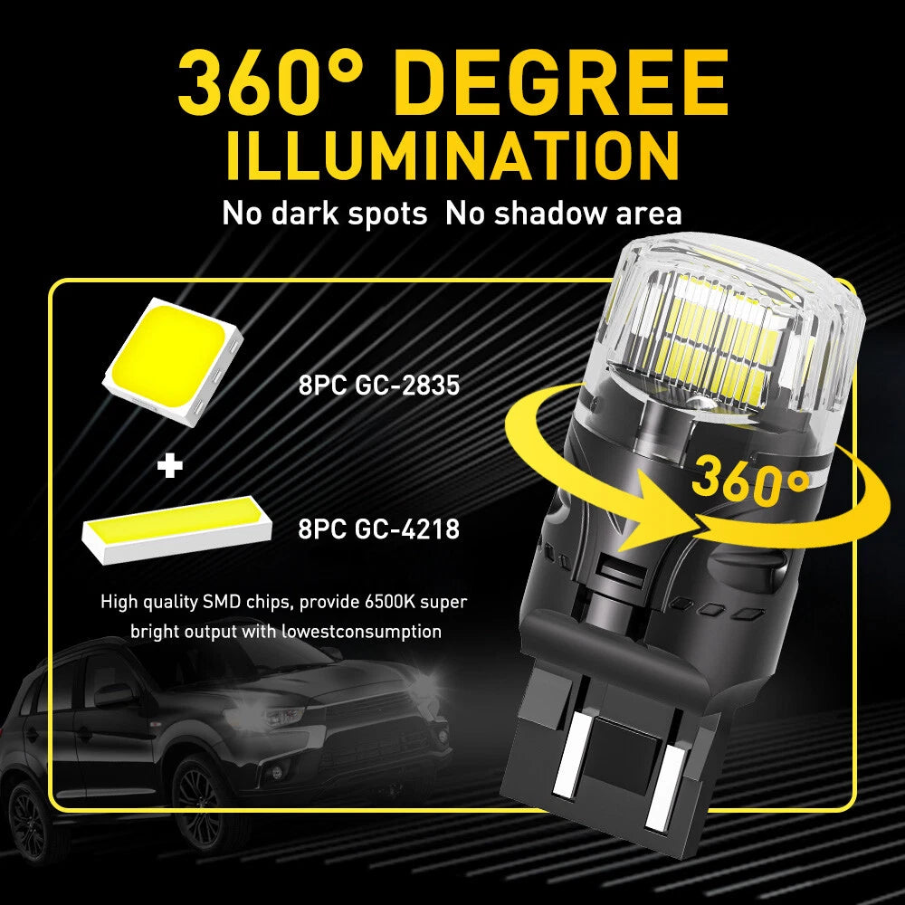 2X LED Back Up Reverse Lights for Make Model