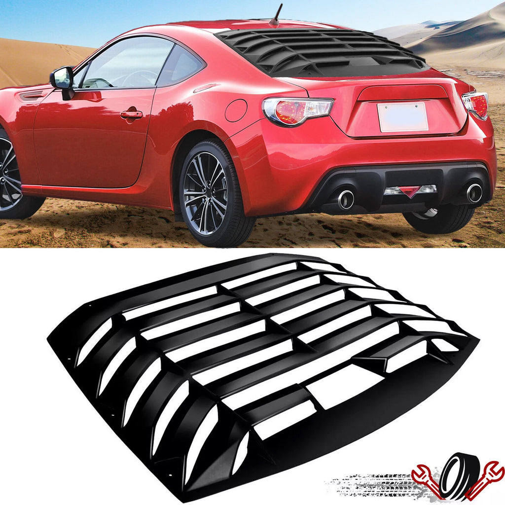 Rear Window Louver Sun Shade for Toyota 86, Scion FR-S, Subaru BRZ (2013–2020)