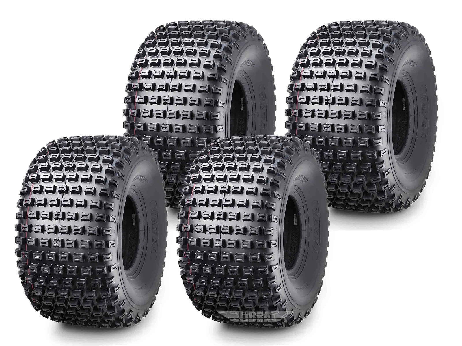 Set of 4 ATV Tires for Kawasaki Mule 1000/2010/2500/2510 (88–00) 22x11-10 4PR 10030
