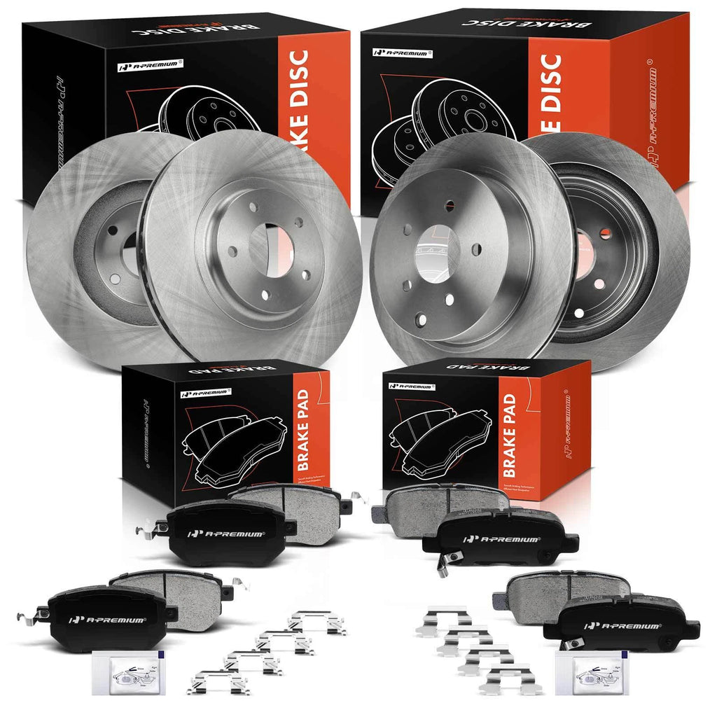 Disc Brake Rotors & Pads for Nissan Murano (2003–2004, 2009–2012)
