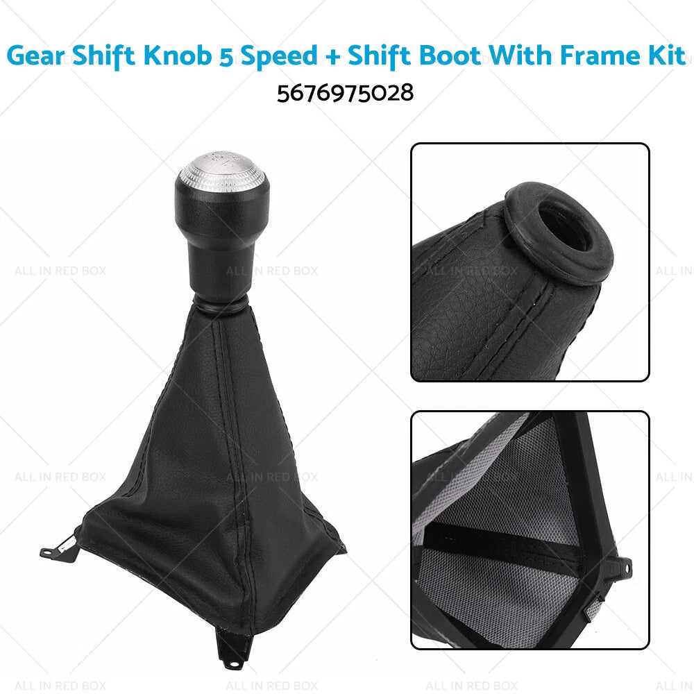 Gear Shift Knob & Boot Frame Kit for Hyundai Tucson (2004–2009)
