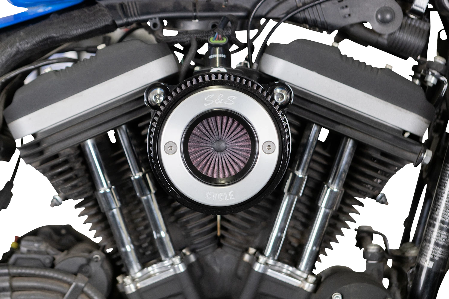 S&S Air Stinger Stealth Air Cleaner Kit for Harley Sportster (2007–2022)
