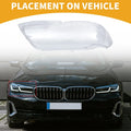 1 x Front Right Headlight Lens Cover Clear for BMW X5 (2004 - 2006)