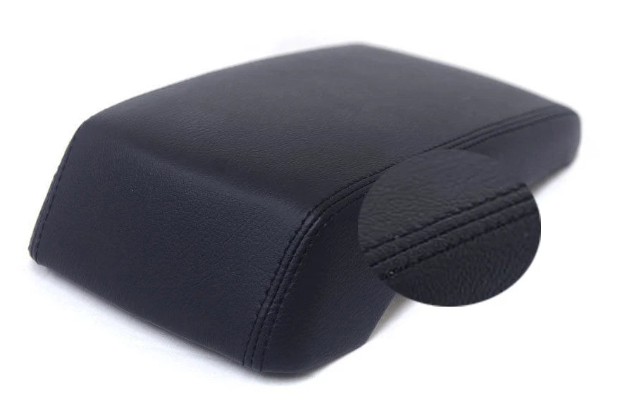 Center Console Armrest Cover for Subaru Legacy (2010–2014) Black Leather