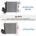 Intercooler for Toyota Hilux 3.0L 1KD TD EGR (2006–2015)