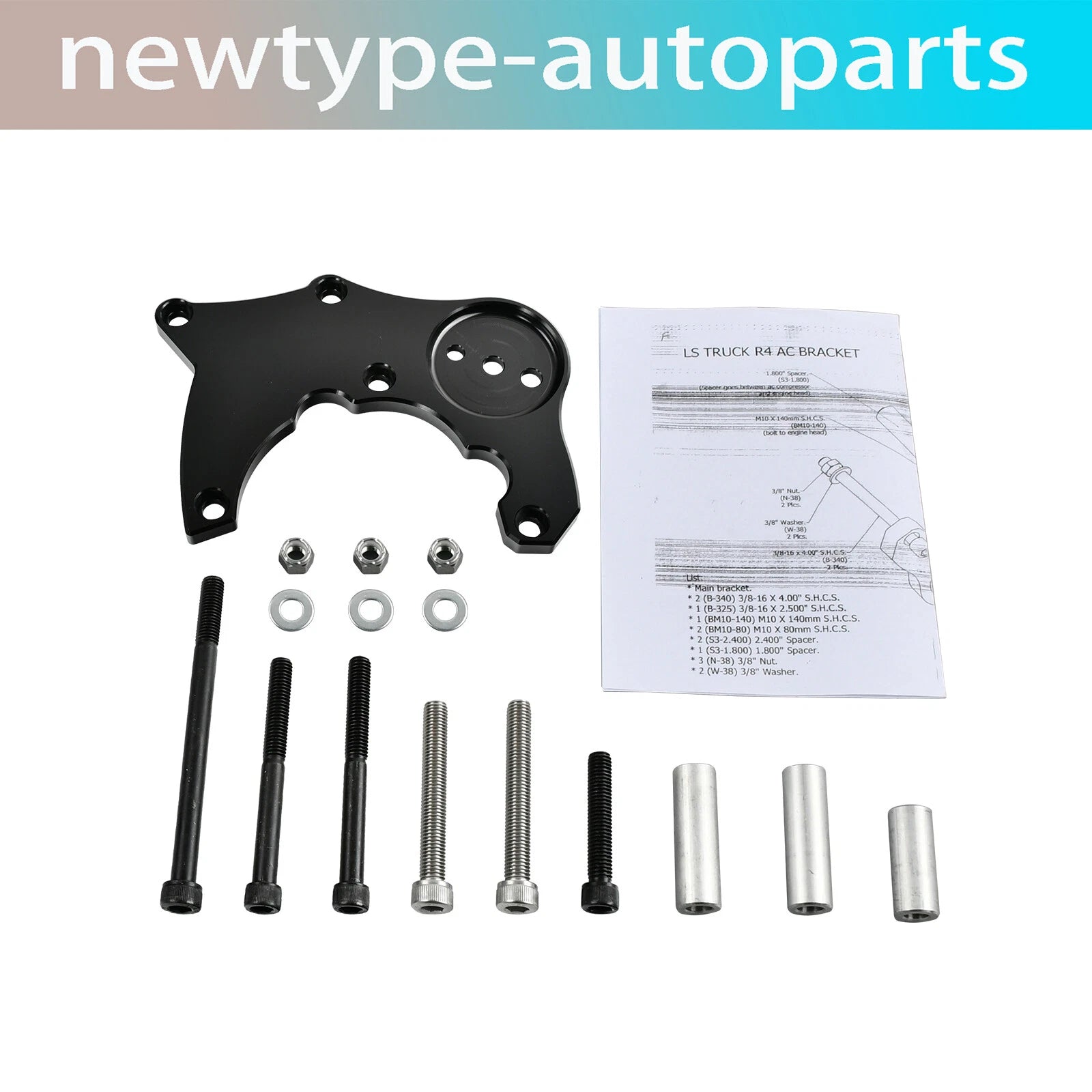 A/C Compressor Bracket for Vortec Truck LQ R4 LS1 LS2 LS3 LS6 (2000–2007)