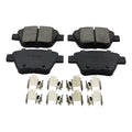 Set of 4 Bosch QuietCast Rear Ceramic Brake Pads for A3 Quattro A4 Eos Golf GTI Passat (2006–2016)