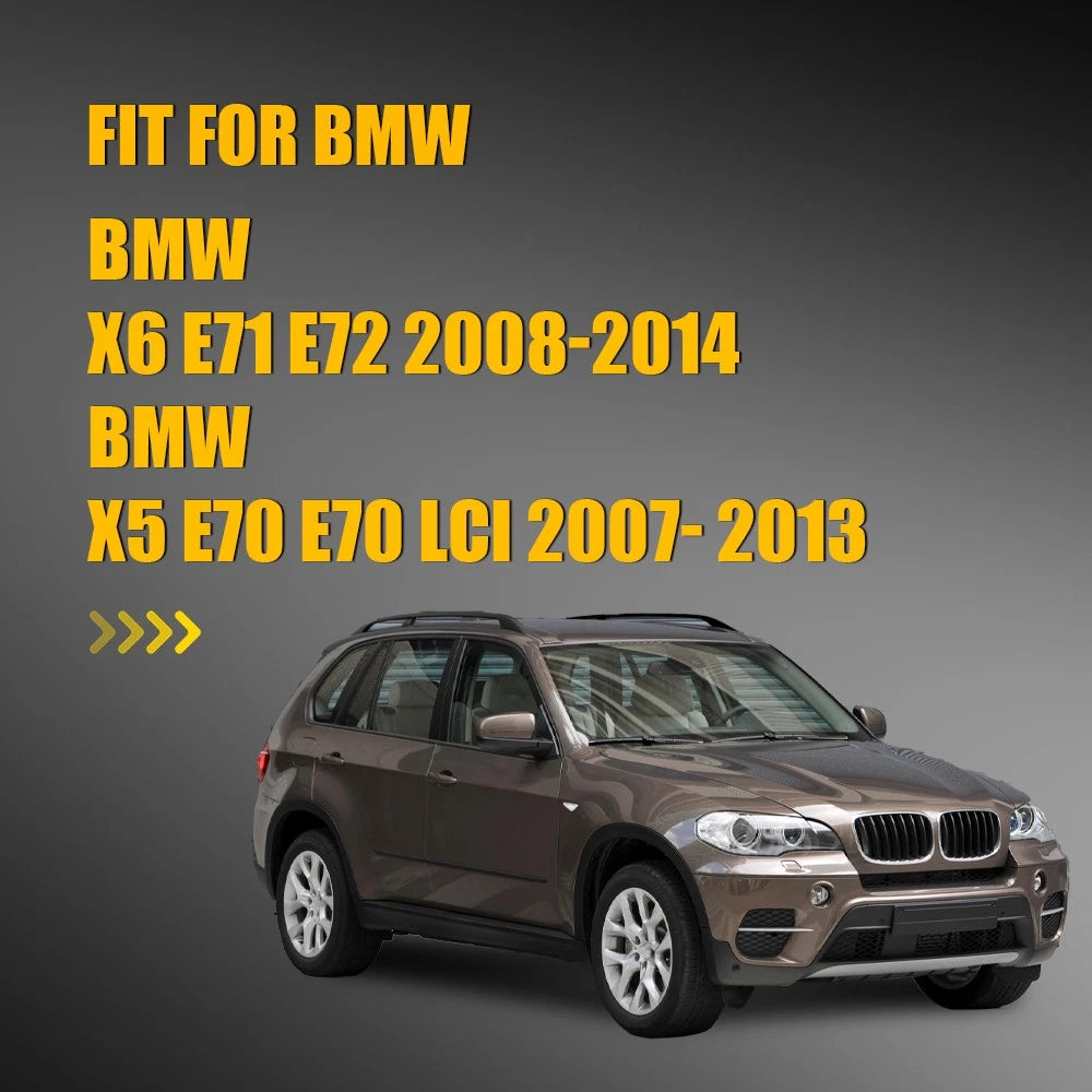 Heated Door Wing Mirror Glass for BMW X5 X6 E70 E71 E72 (2007–2013)