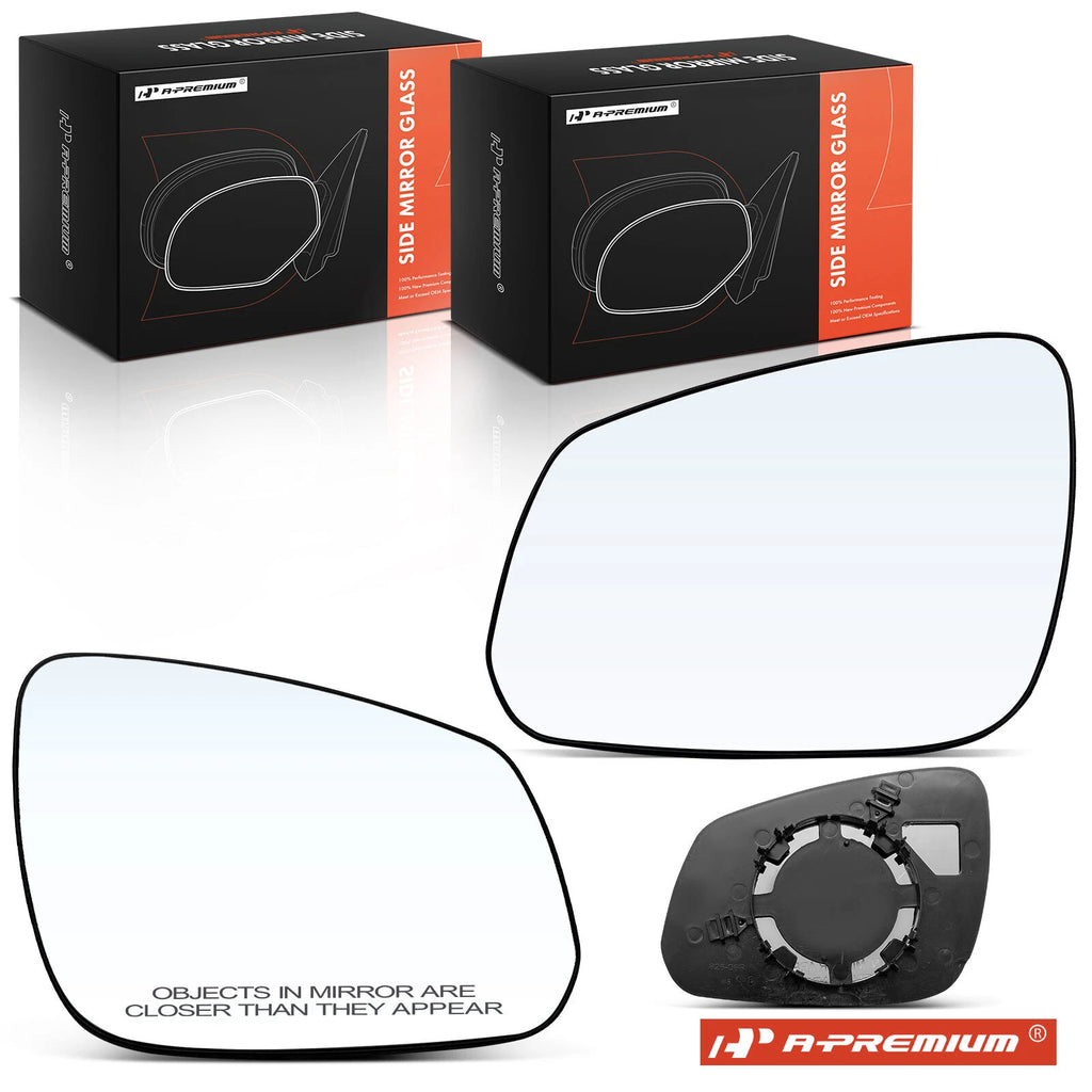 Manual Mirror Glass Pair for Chevrolet Spark (2016–2018) Hatchback