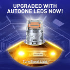 Set of 2 LED Turn Signal Light Bulbs 7441 7440 for Autoone